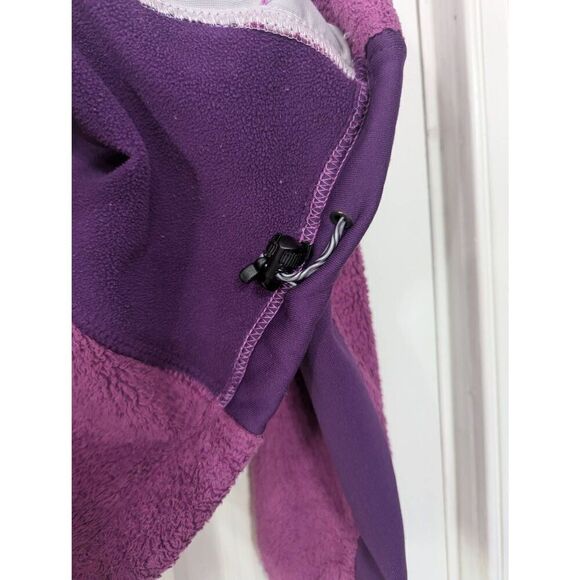 Mountain Hardwear Fleece Zip Up Jacket women's size medium purple cozy - Picture 5 of 9